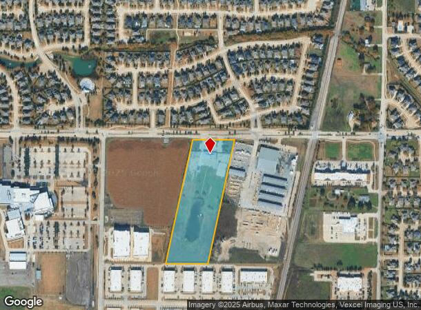 555 W Prosper Trl, Prosper, TX Parcel Map