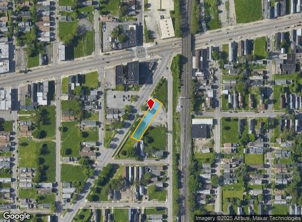  419 Memorial Dr, Buffalo, NY Parcel Map