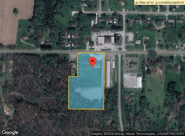  925 W Main St, Washingtonville, OH Parcel Map