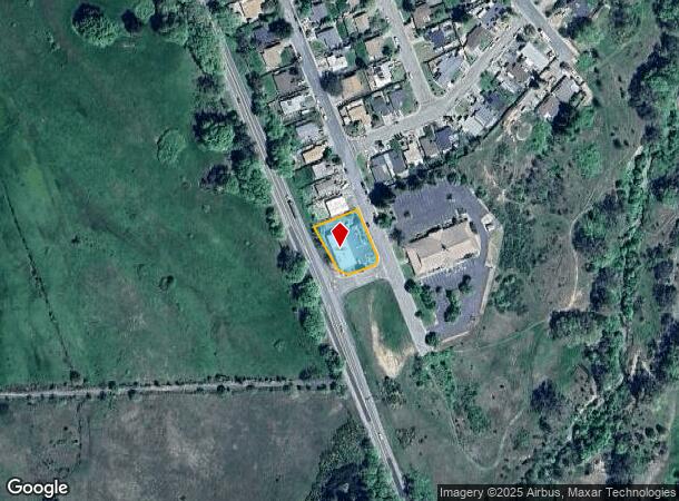 260 Margie Dr, Willits, CA Parcel Map