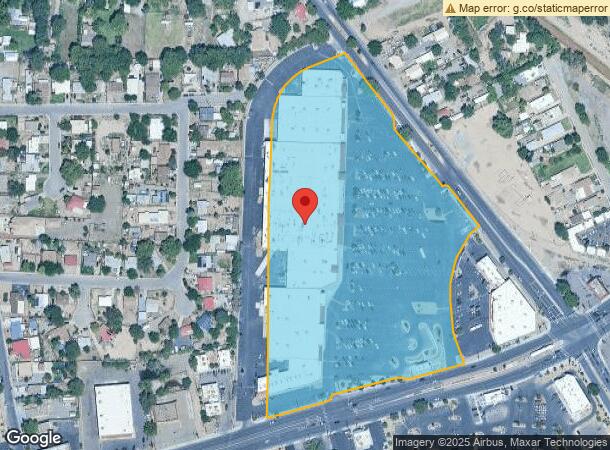  4201 Central Ave Nw, Albuquerque, NM Parcel Map