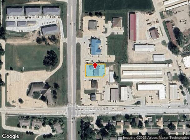  1310 N 13Th St, Norfolk, NE Parcel Map