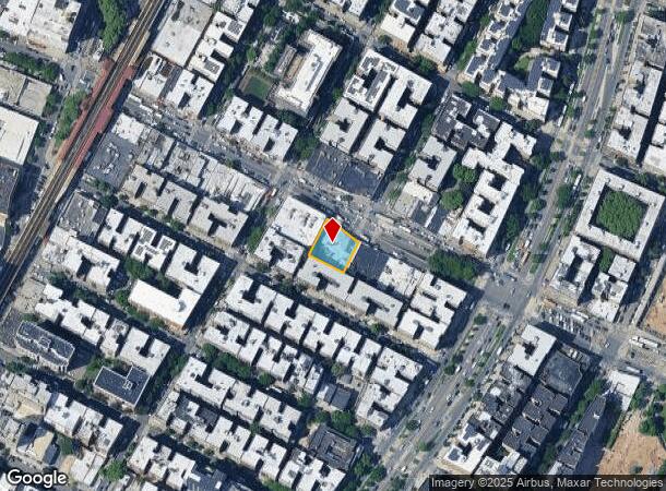 110 E 170Th St, Bronx, NY Parcel Map
