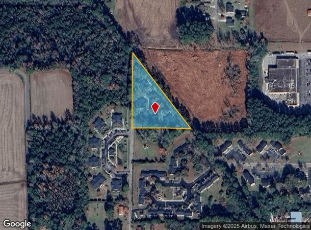  628 N Wilkes St, Chadbourn, NC Parcel Map