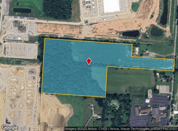  6810 E Harrison Rd Sw, New Albany, OH Parcel Map