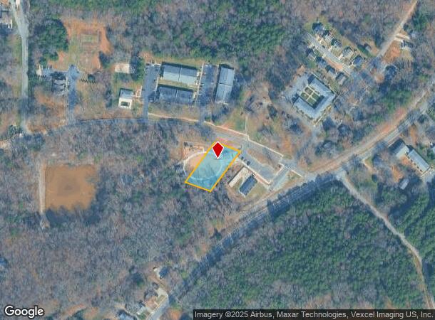  832 Beaty St, Davidson, NC Parcel Map
