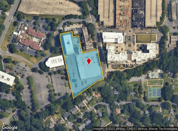  6060 Piedmont Row Dr S, Charlotte, NC Parcel Map