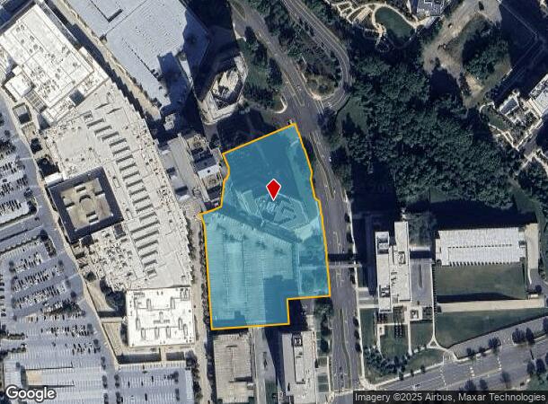  1750 Tysons Blvd, Mc Lean, VA Parcel Map