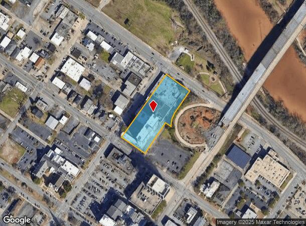  108 1St St, Macon, GA Parcel Map