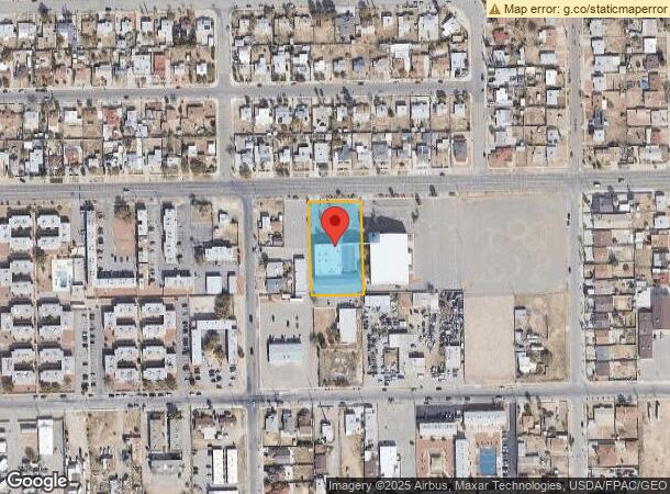  4710 Hercules Ave, El Paso, TX Parcel Map