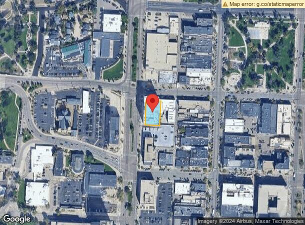  123 N Cascade Ave, Colorado Springs, CO Parcel Map