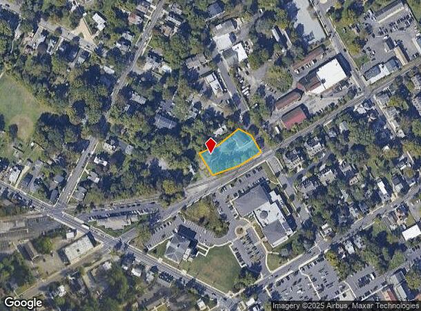 302 N Washington Ave, Moorestown, NJ Parcel Map