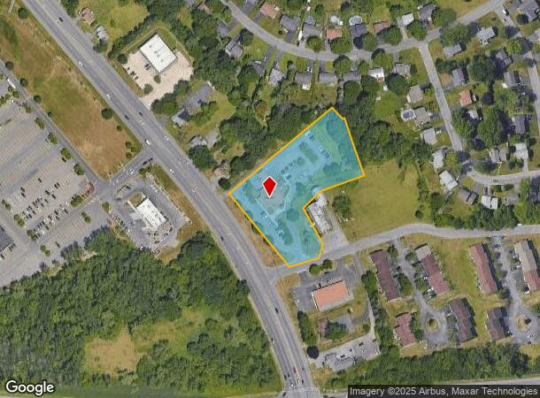  7474 Oswego Rd, Liverpool, NY Parcel Map