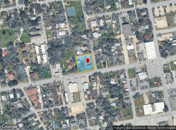  499 W San Antonio St, Lockhart, TX Parcel Map