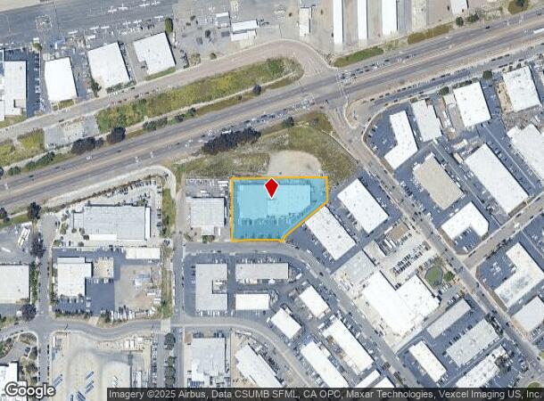 392 Via El Centro, Oceanside, CA Parcel Map