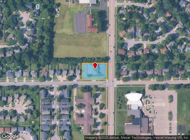 2445 Sw Wanamaker Rd, Topeka, KS Parcel Map