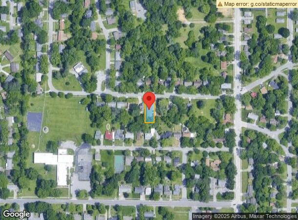  1211 W Schwartz St, Carbondale, IL Parcel Map