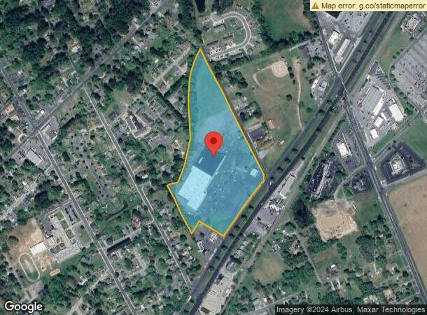  206 N Fruitland Blvd, Fruitland, MD Parcel Map