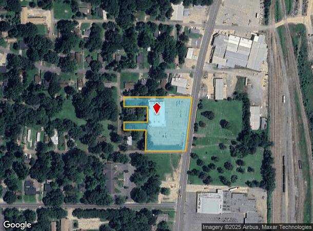 727 N Washington St, Bastrop, LA Parcel Map