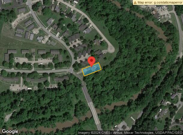  1603 Wills Creek Valley Dr, Cambridge, OH Parcel Map