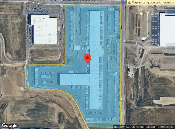  6325 N Powhaton Rd, Aurora, CO Parcel Map