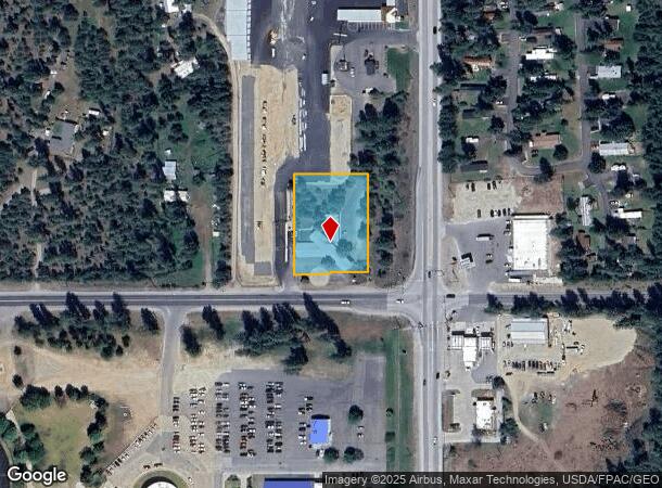 34705 N Newport Hwy, Chattaroy, WA Parcel Map
