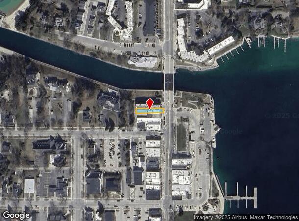 107 Bridge St, Charlevoix, MI Parcel Map