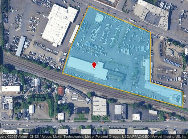  740 Ne Columbia Blvd, Portland, OR Parcel Map