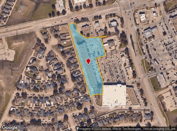  1025 W Hebron Pkwy, Carrollton, TX Parcel Map