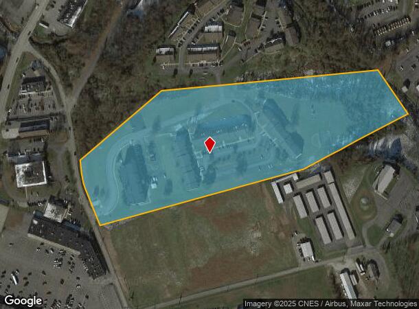  1100 Oakmound Dr, Clarksburg, WV Parcel Map