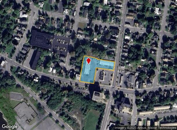 128 W Main St, Watertown, NY Parcel Map