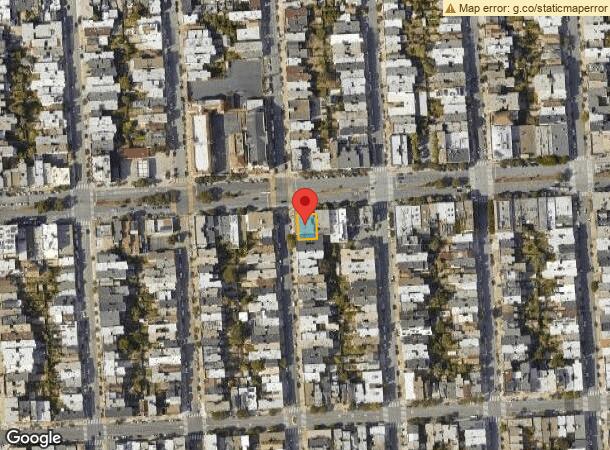  5845 Geary Blvd, San Francisco, CA Parcel Map