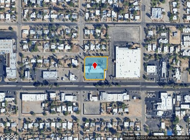  5801 E Speedway Blvd, Tucson, AZ Parcel Map