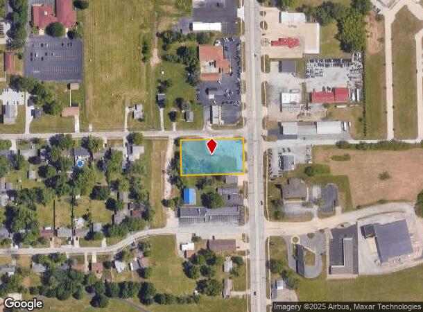  1225 N State Route 121, Mt Zion, IL Parcel Map