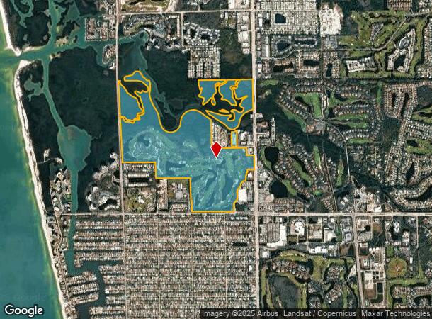 790 Main House Dr, Naples, FL Parcel Map