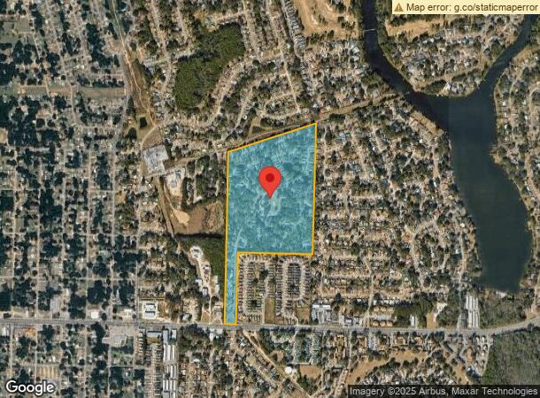  2600 W Michigan Ave, Pensacola, FL Parcel Map