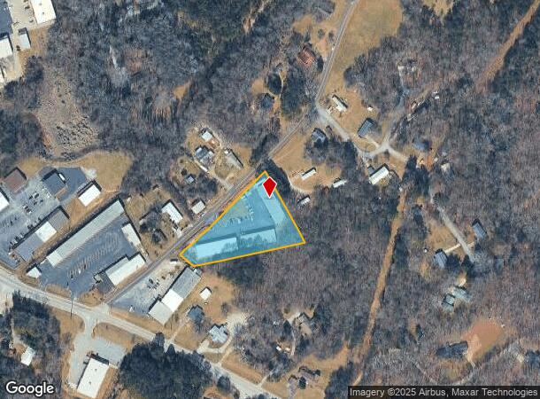 204 Ellison St, Clarkesville, GA Parcel Map