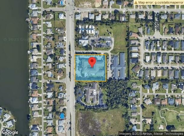  831 Santa Barbara Blvd, Cape Coral, FL Parcel Map