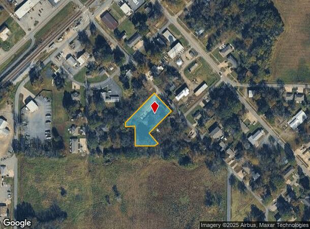 210 S Cypress St, Beebe, AR Parcel Map