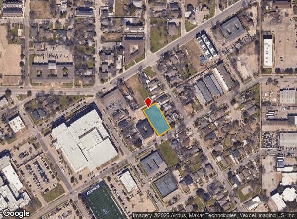  417 E 9Th St, Dallas, TX Parcel Map