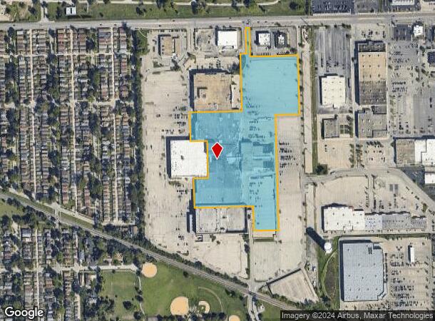  7501 W Cermak Rd, Riverside, IL Parcel Map