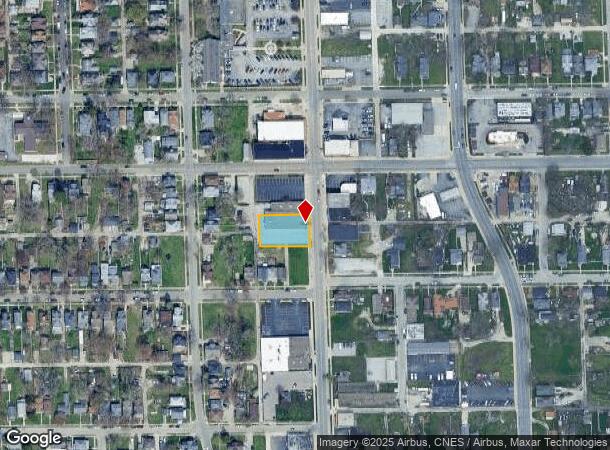  2712 S Calhoun St, Fort Wayne, IN Parcel Map