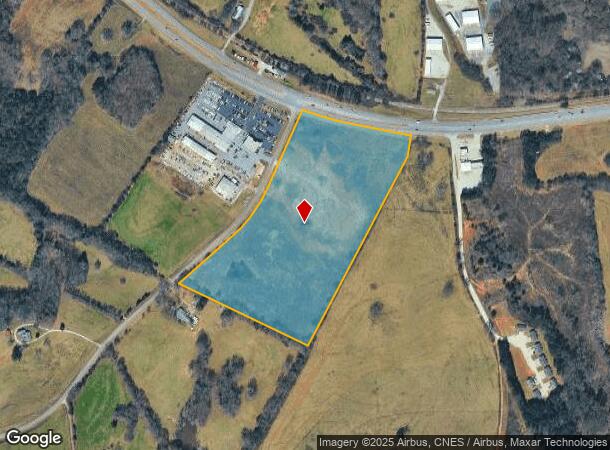 Fairview Rd, Lavonia, GA Parcel Map