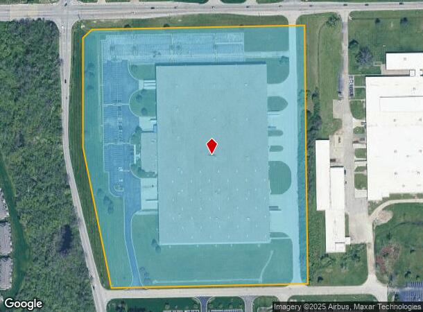  5445 Guion Rd, Indianapolis, IN Parcel Map