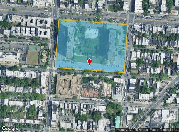  214 Thomas S Boyland St, Brooklyn, NY Parcel Map