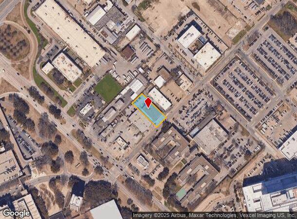 2133 Butler St, Dallas, TX Parcel Map
