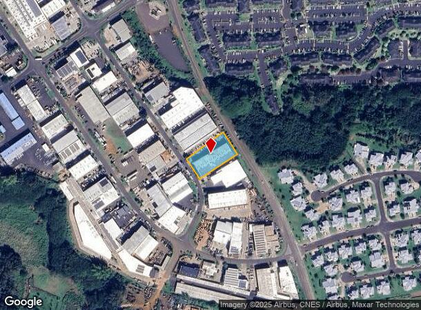 1536 Haleukana St, Lihue, HI Parcel Map