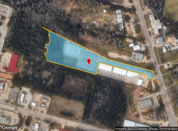 4205 N Frazier St, Conroe, TX Parcel Map