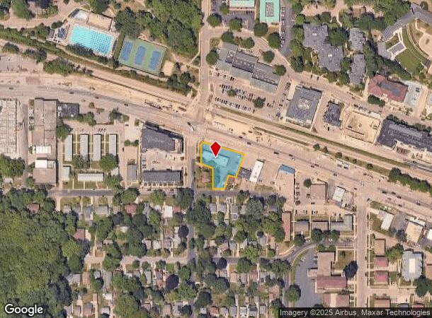  2875 University Ave, Madison, WI Parcel Map