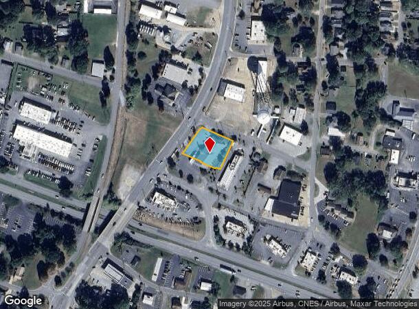  819 S Lafayette St, Shelby, NC Parcel Map